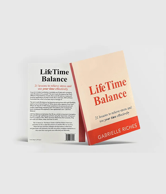 LifeTime balance book written by Gabrielle Riches