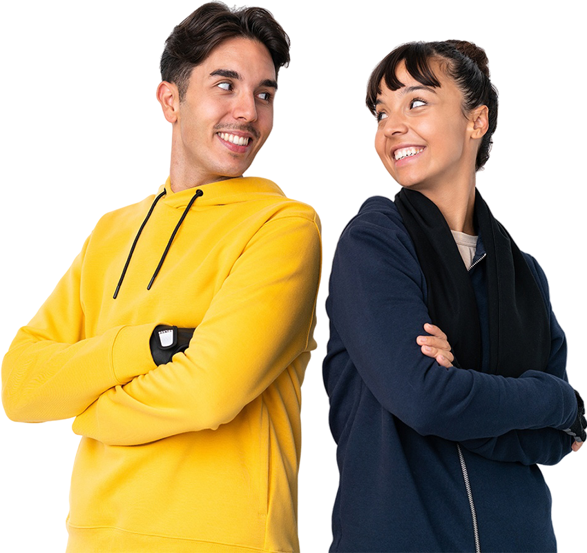 Happy Couple looking at each Other