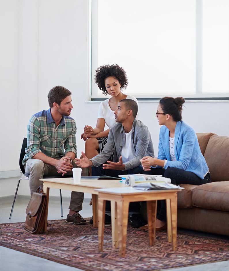 Young Professionals in a Meeting
